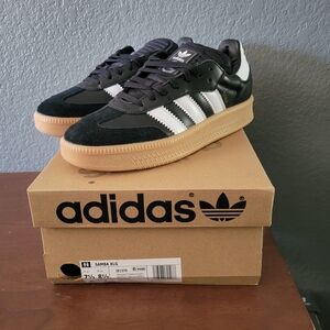 adidas Samba XLG Black White Gum Sneakers